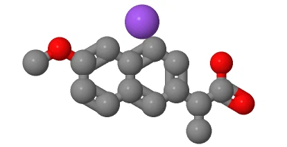 Naproxen Sodium structure Naproxen Sodium structure