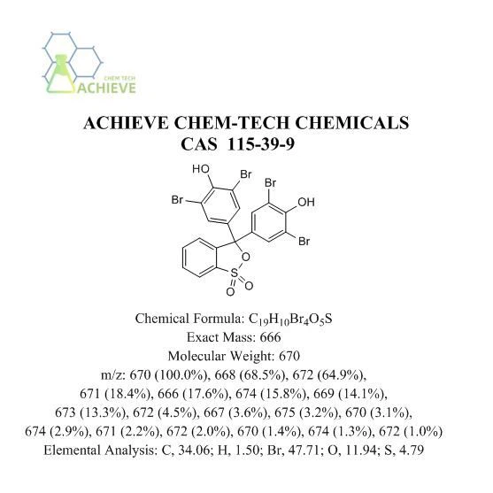 Solução Azul de Bromofenol CAS 115-39-9