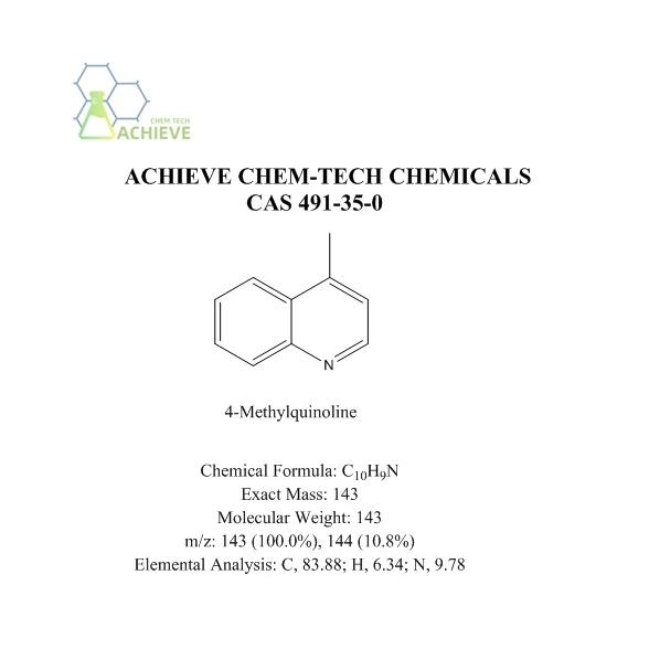 4-Metilquinolina CAS 491-35-0