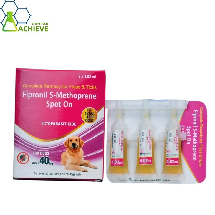 Fipronil Spot-no controle de carrapatos: proteção eficaz para cães e gatos
